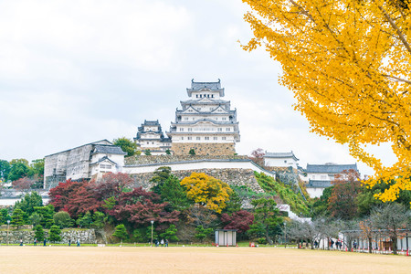 Beautiful Architecture Himeji Castle in Hyogo Prefecture, Japanのeditorial素材