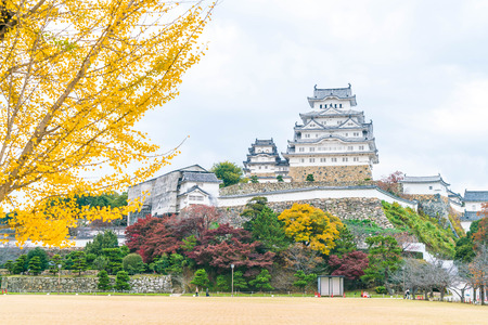 Beautiful Architecture Himeji Castle in Hyogo Prefecture, Japanのeditorial素材