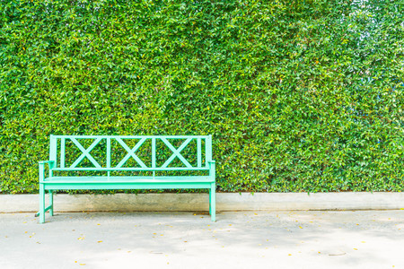 empty bench in the park