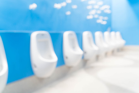abstract blur in men toilet for backgroundの写真素材
