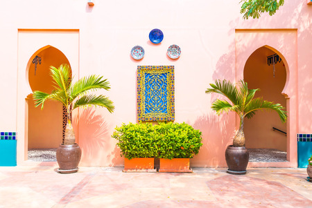 beautiful architecture in morocco styleの写真素材