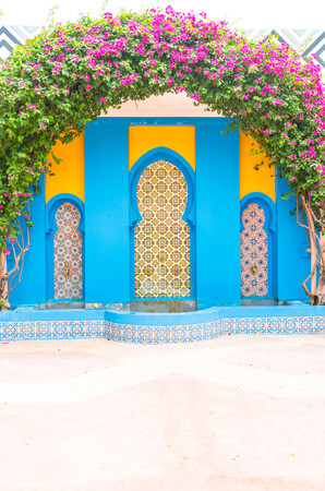 beautiful architecture in morocco styleの写真素材