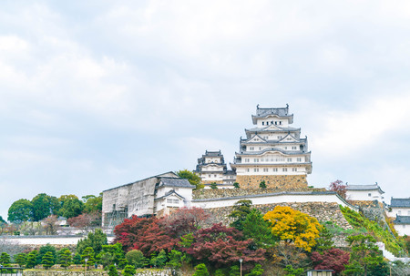 Beautiful Architecture Himeji Castle in Hyogo Prefecture, Japan, UNESCO World Heritageのeditorial素材