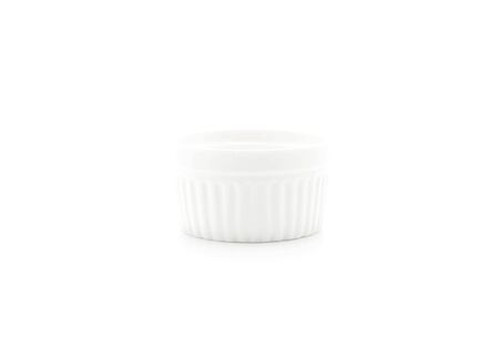 white bowl cup isolated on white background