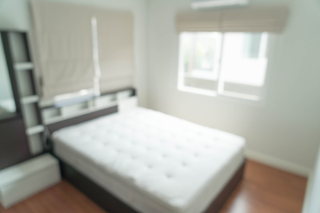 abstract blur in bedroom for backgroundの写真素材