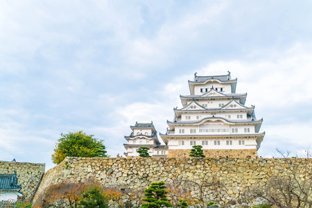Beautiful Architecture Himeji Castle in Hyogo Prefecture, Japan, UNESCO World Heritageのeditorial素材