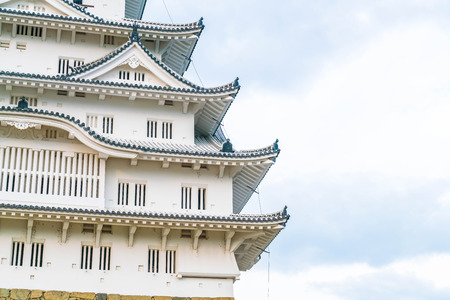 Beautiful Architecture Himeji Castle in Hyogo Prefecture, Japan, UNESCO World Heritageのeditorial素材