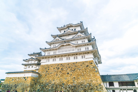 Beautiful Architecture Himeji Castle in Hyogo Prefecture, Japan, UNESCO World Heritageのeditorial素材
