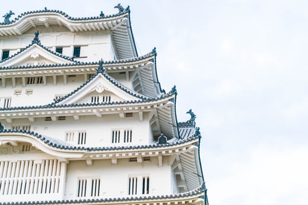 Beautiful Architecture Himeji Castle in Hyogo Prefecture, Japan, UNESCO World Heritageのeditorial素材
