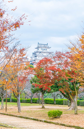 Beautiful Architecture Himeji Castle in Hyogo Prefecture, Japan, UNESCO World Heritageのeditorial素材