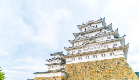 Beautiful Architecture Himeji Castle in Hyogo Prefecture, Japan, UNESCO World Heritageのeditorial素材