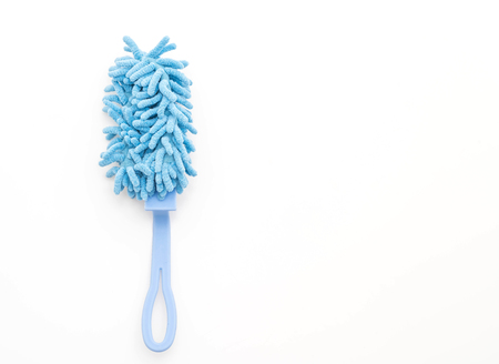 brush duster isolated on white backgroundの写真素材