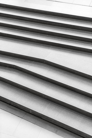 empty architecture of stair designの写真素材