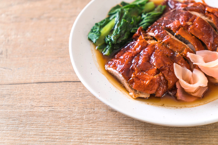 roasted duck on table - Asian food styleの写真素材