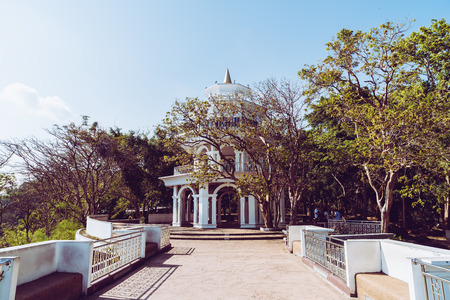 Beautiful architecture at Rang Hill in Phuket, Thailandの写真素材