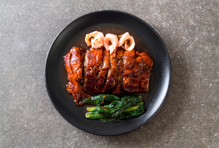 roasted duck on table - Asian food styleの写真素材