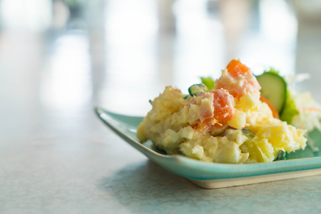 potatoes salad - japanese food styleの写真素材