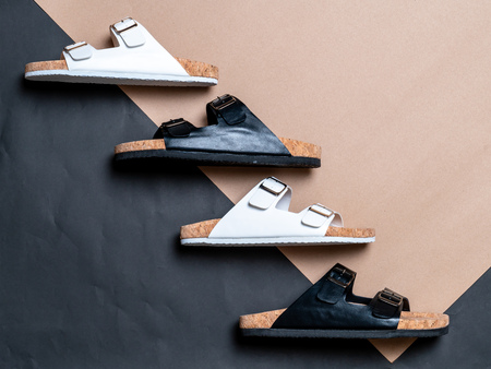 men's and women's (unisex) fashion leather sandals
