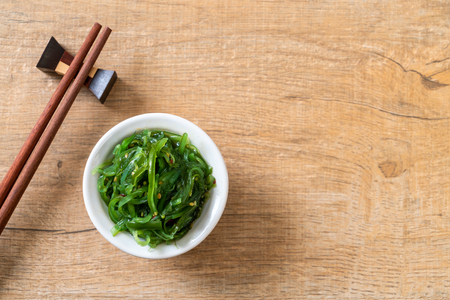 seaweed salad -Japanese food styleの写真素材