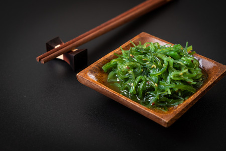 seaweed salad -Japanese food styleの写真素材