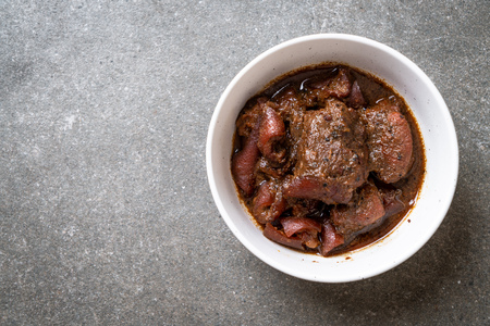 pork stew with herb - Phuket Thailand traditional food styleの写真素材