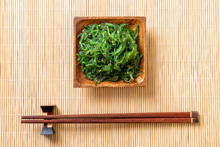 seaweed salad -Japanese food styleの写真素材
