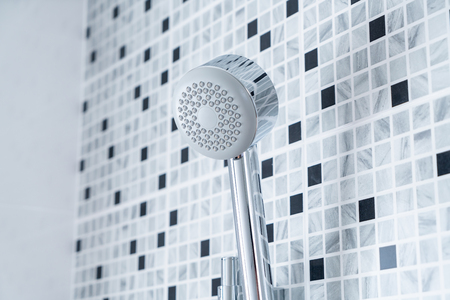 shower in bathroom decoration interiorの写真素材