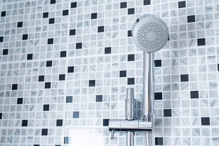 shower in bathroom decoration interior