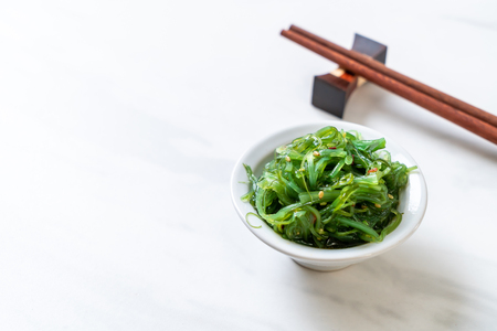 seaweed salad -Japanese food styleの写真素材