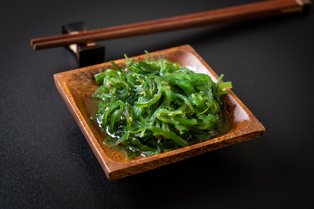 seaweed salad -Japanese food styleの写真素材