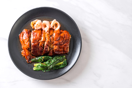 roasted duck on table - Asian food styleの写真素材