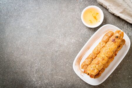 Deep Fried Crab Meat Rolls - Chinese food styleの写真素材