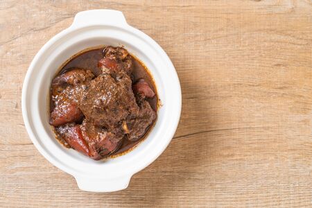 pork stew with herb - Phuket Thailand traditional food styleの写真素材