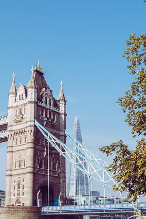 Tower Bridge in London City, UK