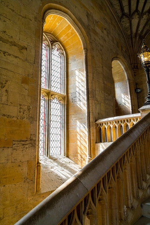Beautiful Architecture Christ Church Cathedral Oxford, United Kingdom.のeditorial素材