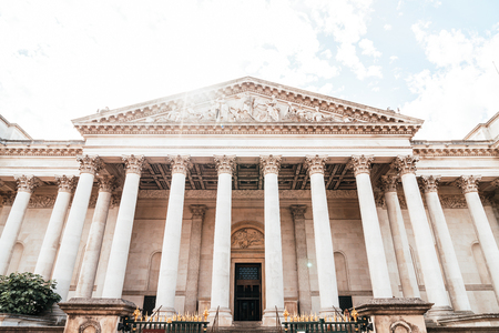 The Fitzwilliam Museum in Cambridge, UKのeditorial素材