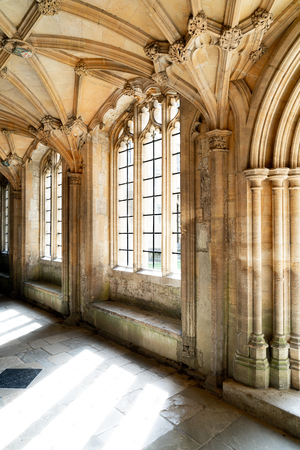 Beautiful Architecture Christ Church Cathedral Oxford, United Kingdom.のeditorial素材