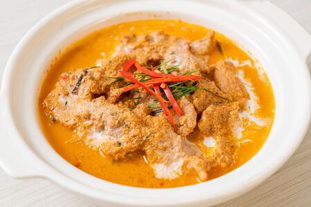 Thai Meal Kit panang curry with pork - Thai food styleの写真素材