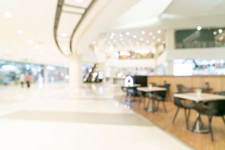 abstract blur shopping mall and retail store for backgroundの写真素材