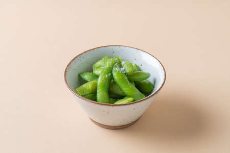 Japanese cuisine Edamame bean bowl - Japanese food styleの写真素材