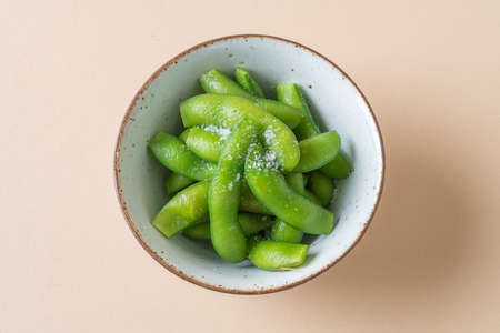 Japanese cuisine Edamame bean bowl - Japanese food styleの写真素材