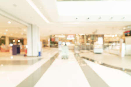 abstract blur shopping mall and retail store for backgroundの写真素材
