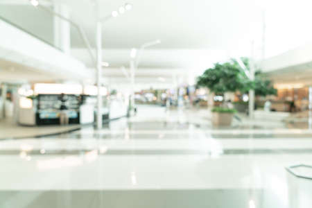 abstract blur shopping mall and retail store for background