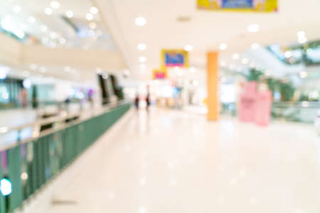 abstract blur shop and retail store in shopping mall for backgroundの写真素材