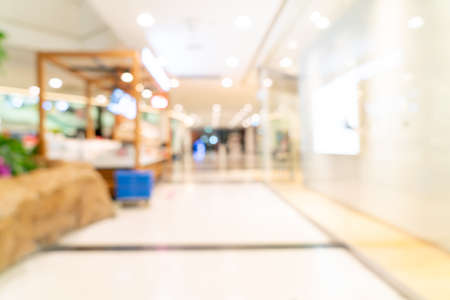 abstract blur shopping mall for backgroundの写真素材