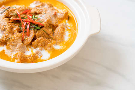 Thai Meal Kit panang curry with pork - Thai food styleの写真素材