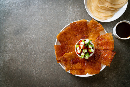 Peking Duck - Chinese food styleの写真素材