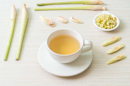 hot lemon grass juice cup