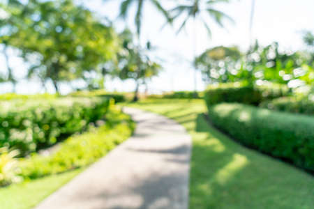 abstract blur luxury hotel resort for background - Holiday and vacation conceptの写真素材