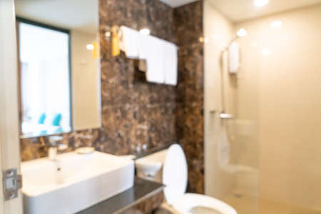 abstract blur restroom and toilet for background